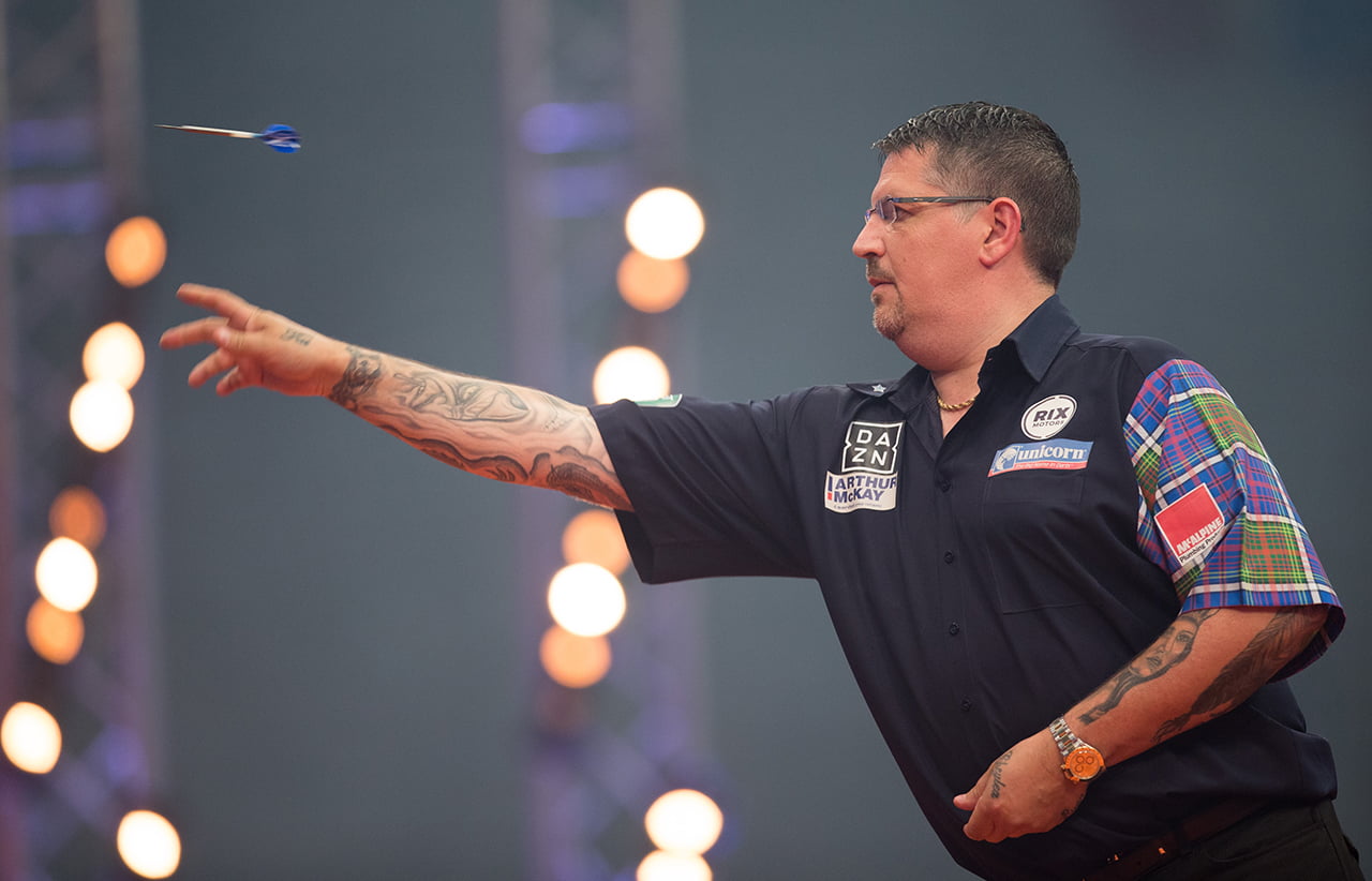 Spreadex sports spread betting World Matchplay Darts 2020 Gary Anderson Simon Whitlock July
