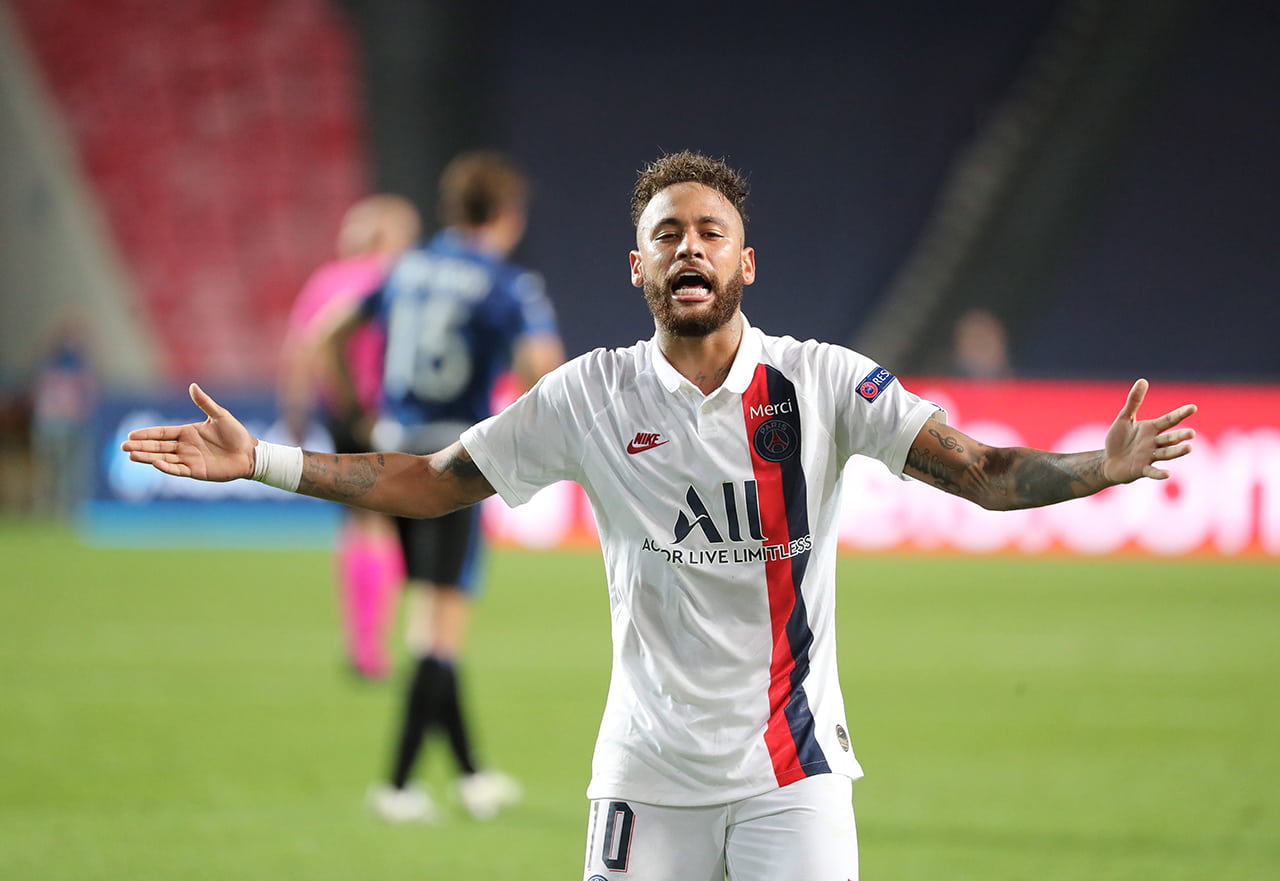 Spreadex sports football spread betting Champions League quarter-final Atalanta PSG Paris Saint-Germain Neymar August 2020 Daily Spread Betting Roundup