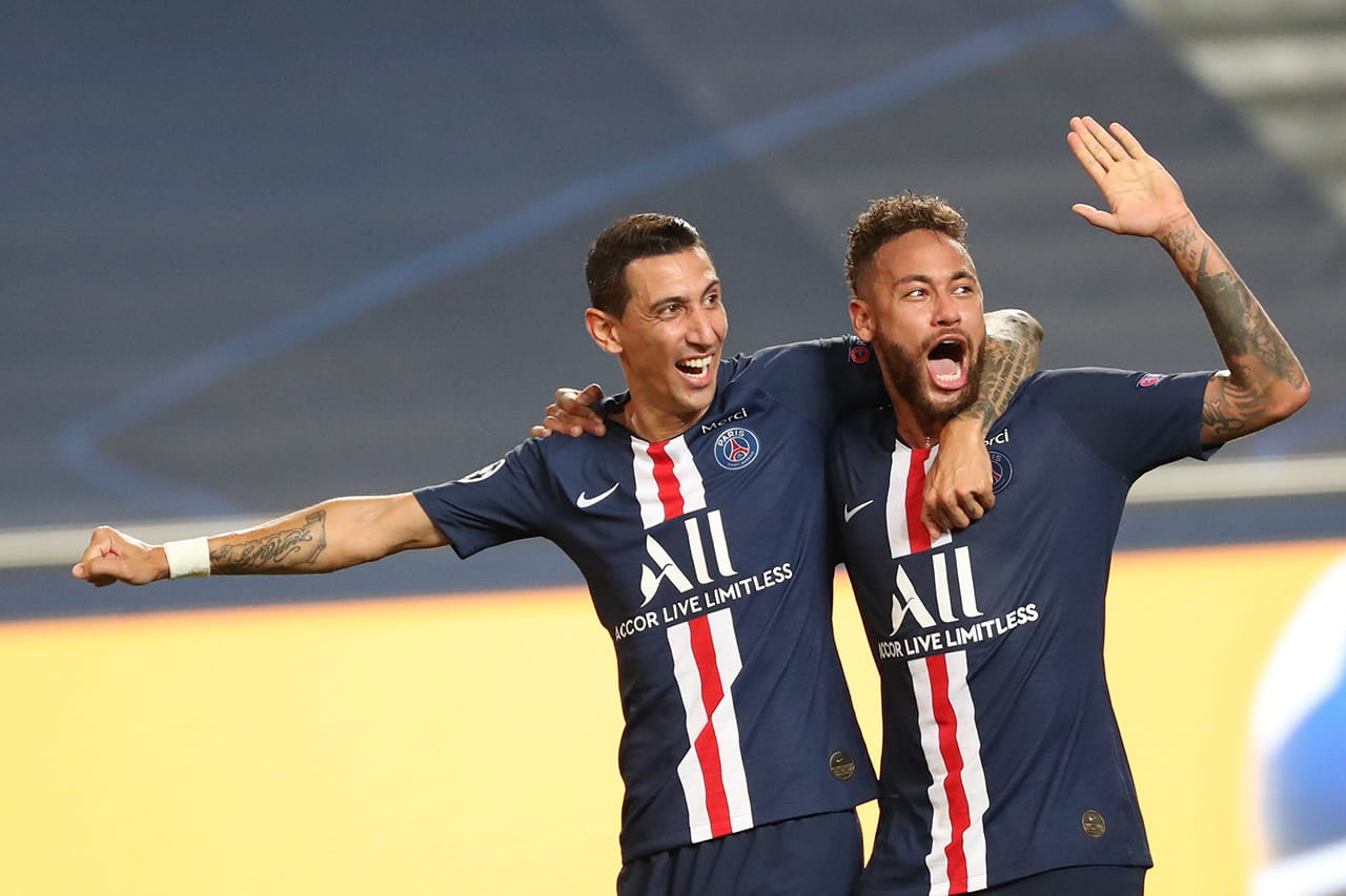 Spreadex sports football spread betting Angel Di Maria Neymar PSG Champions League 2020/21 2019/20