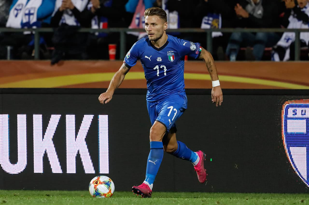 Spreadex sports spread betting Ciro Immobile Italy international football 2019