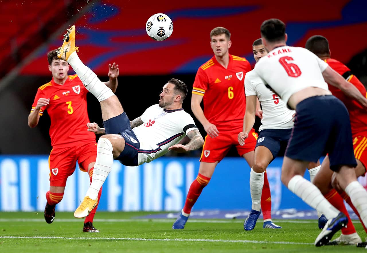 Spreadex sports spread betting Danny Ings England International 2020