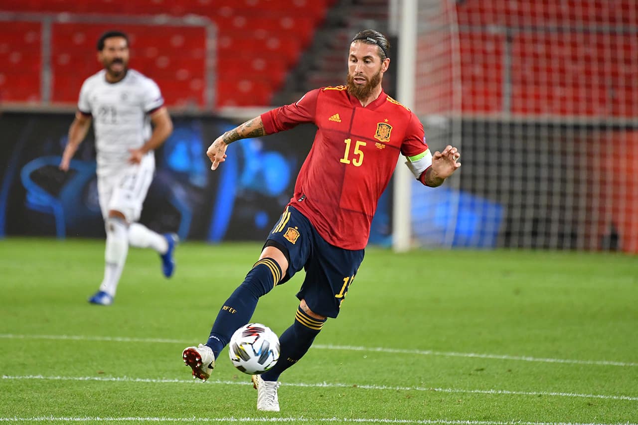 Spreadex Sports Spread Betting Sergio Ramos Spain International 2020