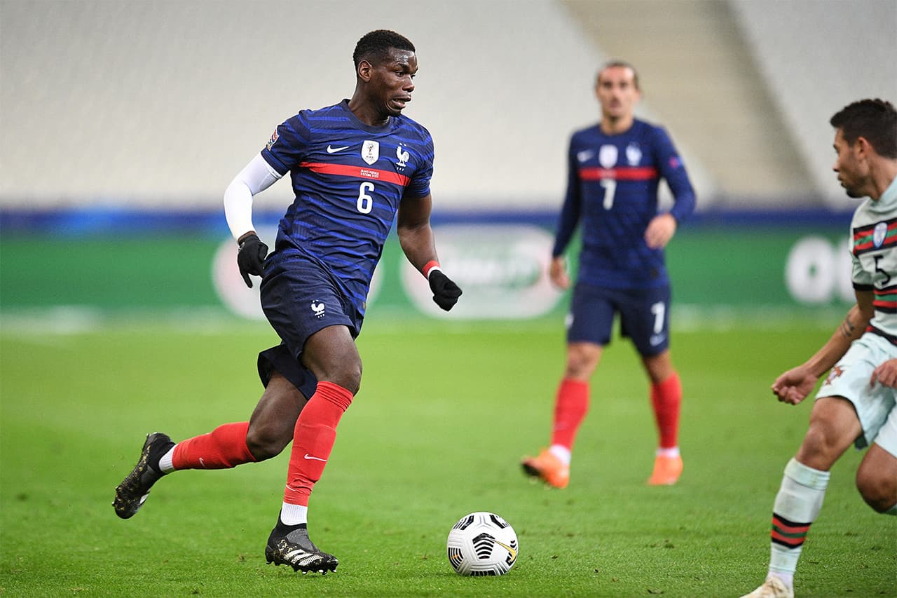 Spreadex Sports Spread Betting Paul Pogba France 2020 International Football