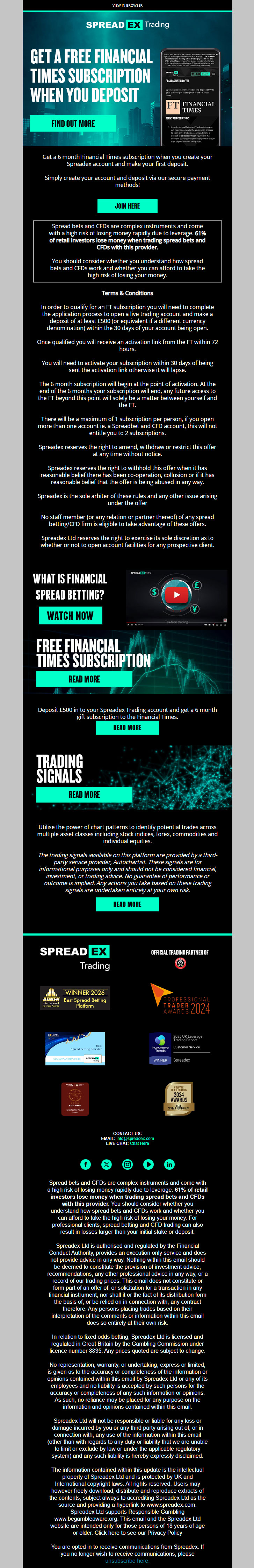 Acquisition VO Financial Trading 1 Financial Times Offer (1)