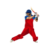 Spreadex low poly cricketer as used on pages referring to their free bets offers